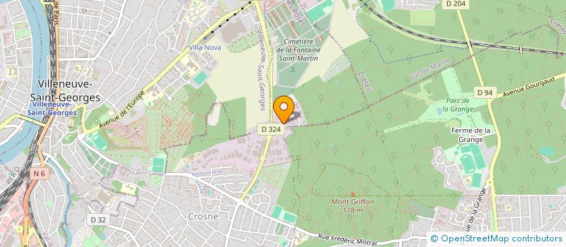 localisation de l'entreprise NOA à VALENTON