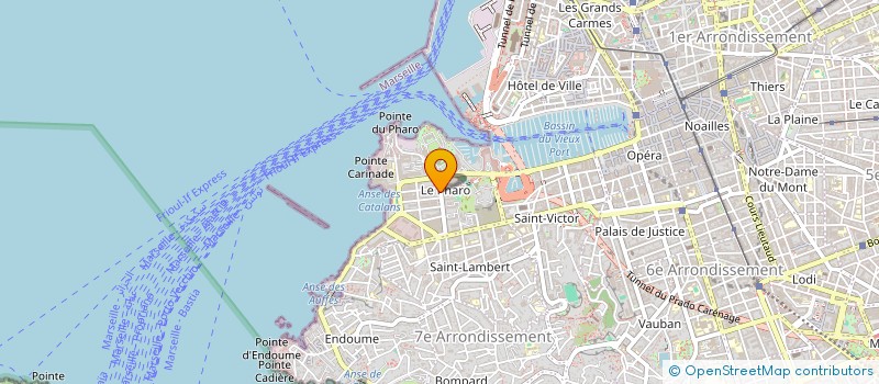 localisation de l'entreprise NOA BOX  MARSEILLE
