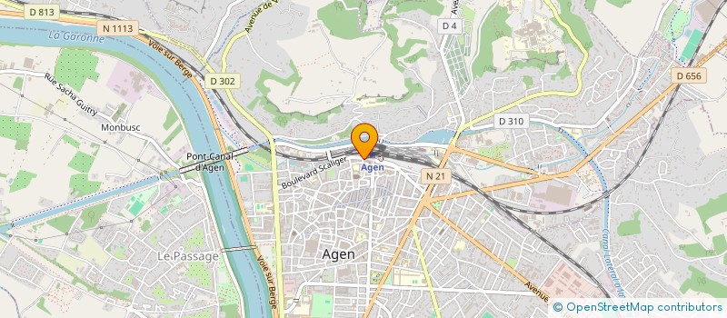 localisation de l'entreprise NOA EPICERIE à AGEN