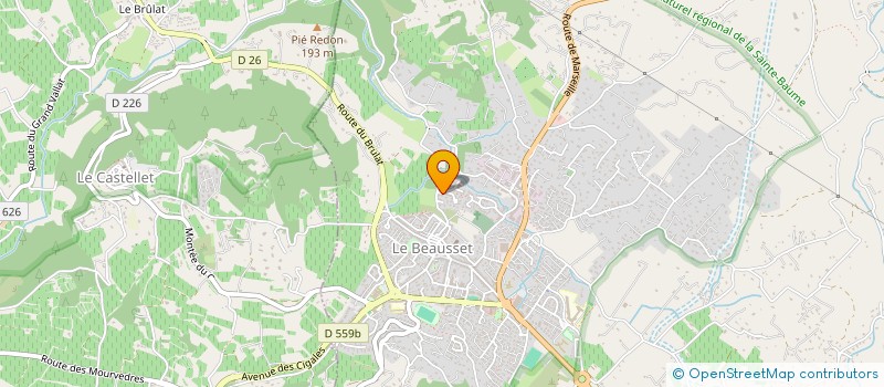 localisation de l'entreprise NOA EXPERTISE à LE BEAUSSET