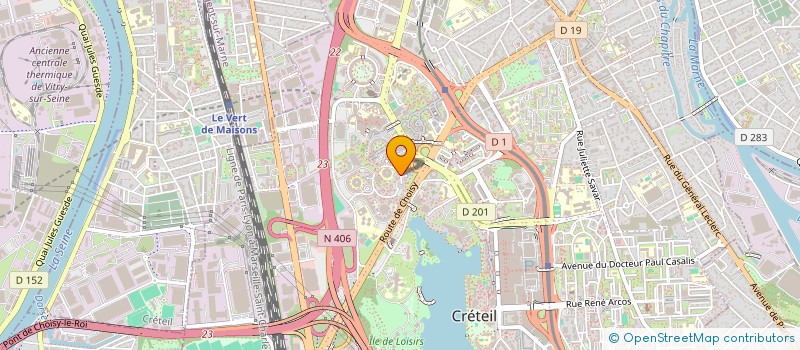 localisation de l'entreprise NOA HOLDING  CRETEIL