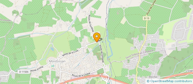 localisation de l'entreprise NOA IMMO  MONTUSSAN