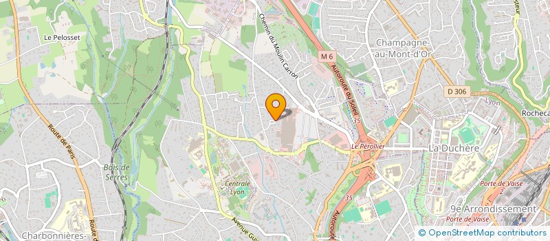 localisation de l'entreprise NOA SERVICES  ECULLY