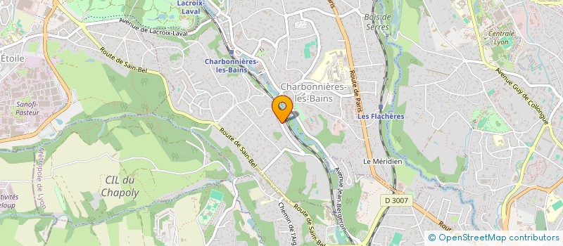 localisation de l'entreprise NOADEN CONSULTING  CHARBONNIERES-LES-BAINS