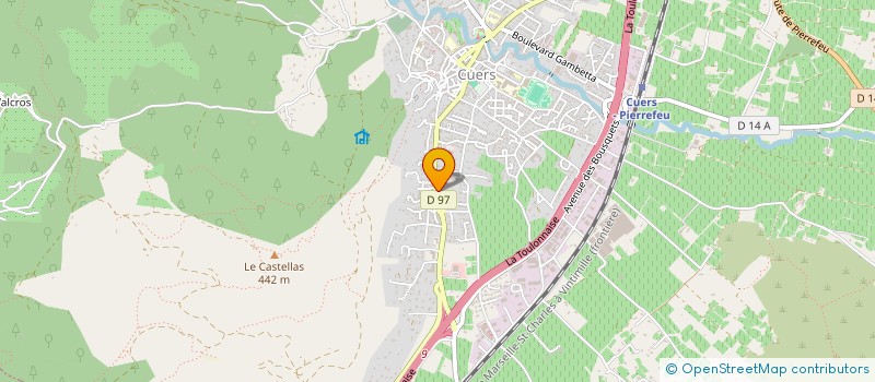 localisation de l'entreprise NOAH  CUERS