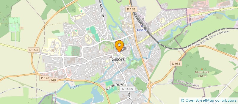 localisation de l'entreprise NOAH à GISORS