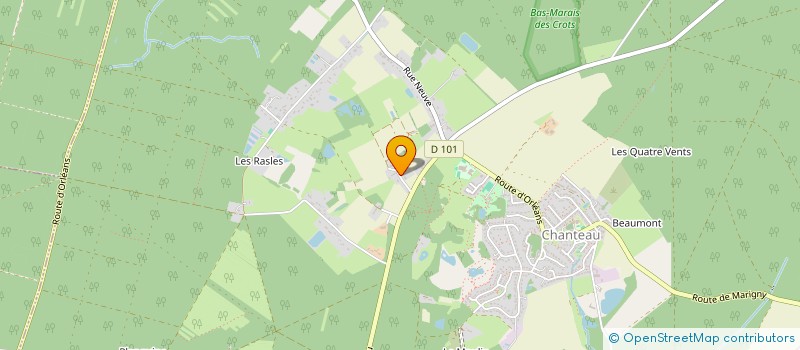 localisation de l'entreprise NOAH  CHANTEAU