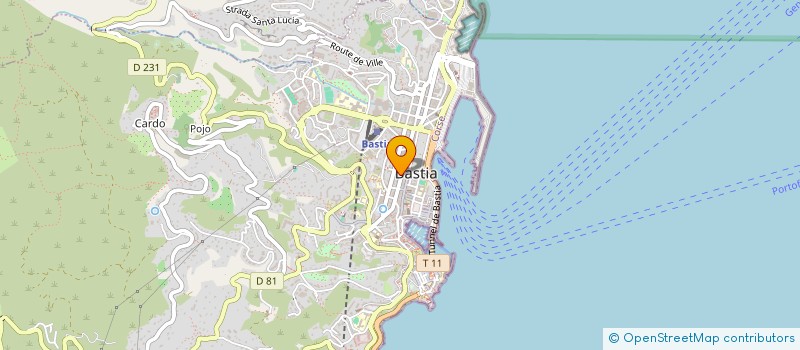localisation de l'entreprise NOAH à BASTIA