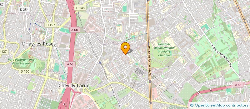 localisation de l'entreprise NOAH ECHAFAUDAGE  CHEVILLY-LARUE