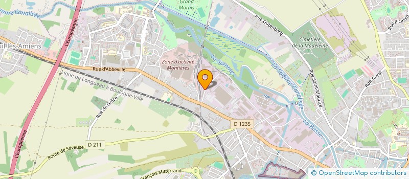 localisation de l'entreprise NOAH INVEST  AMIENS