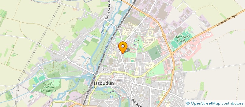 localisation de l'entreprise NOAH13 à ISSOUDUN