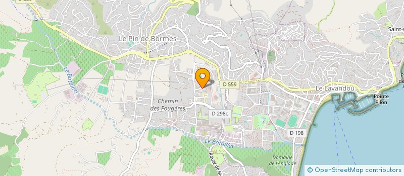 localisation de l'entreprise NOAHFAB83  BORMES-LES-MIMOSAS