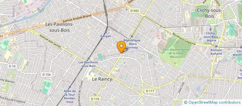 localisation de l'entreprise NOAHR à LIVRY-GARGAN