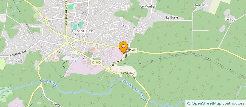 localisation de l'entreprise NOAILLES à PARENTIS-EN-BORN