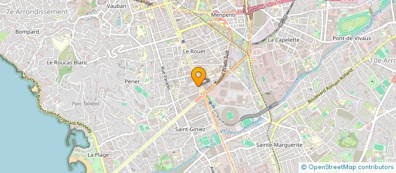 localisation de l'entreprise NOAJOD  MARSEILLE