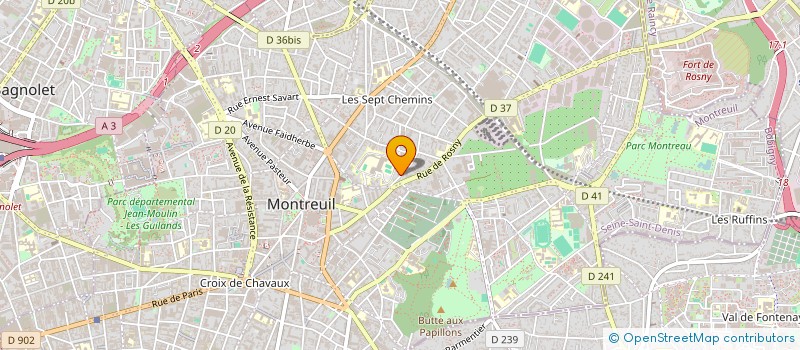 localisation de l'entreprise NOAKSEL à MONTREUIL