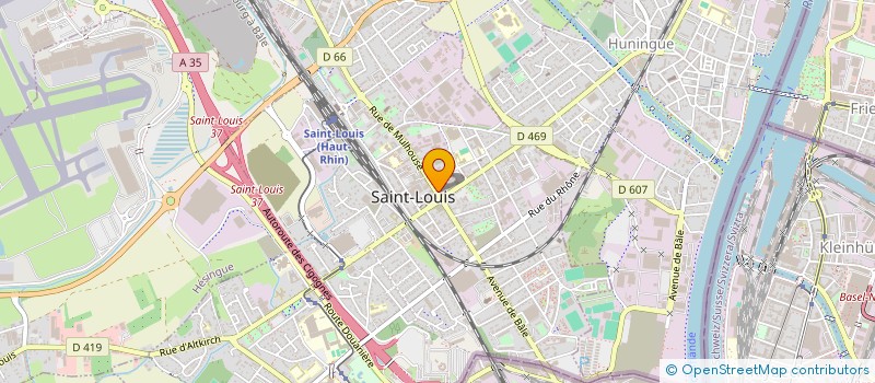 localisation de l'entreprise NOAL à SAINT-LOUIS