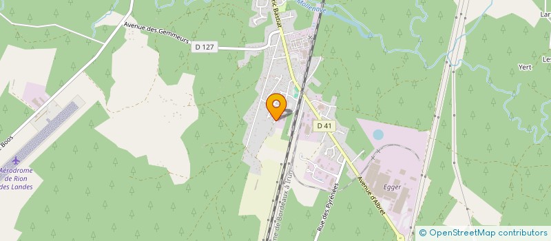 localisation de l'entreprise NOALEO  RION-DES-LANDES