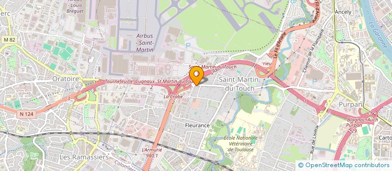 localisation de l'entreprise NOALU à TOULOUSE