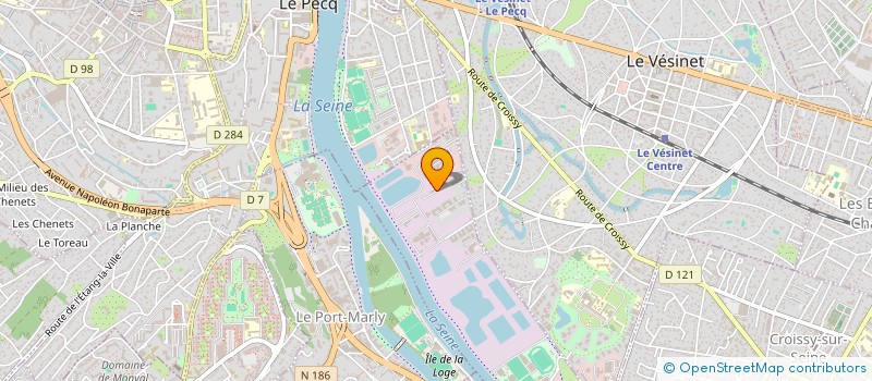 localisation de l'entreprise NOAM  CROISSY-SUR-SEINE