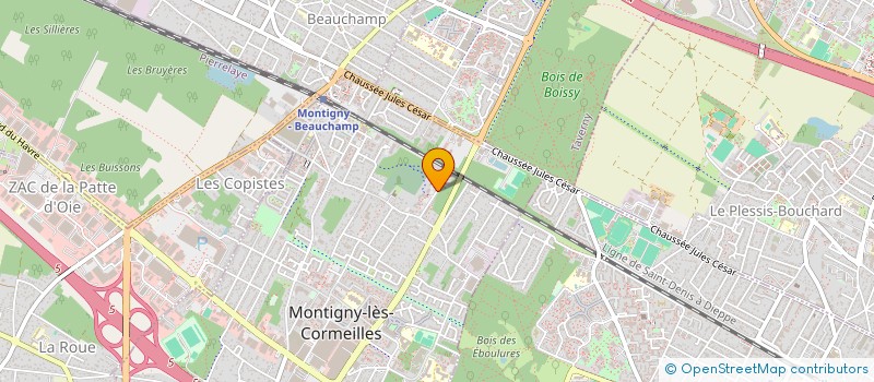 localisation de l'entreprise NOAM  MONTIGNY-LES-CORMEILLES