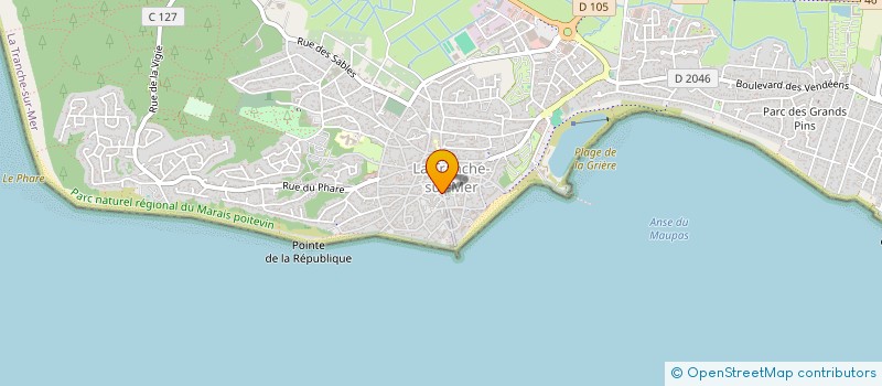 localisation de l'entreprise NOAM  LA TRANCHE-SUR-MER