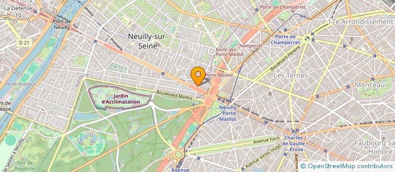 localisation de l'entreprise NOAM SARL à NEUILLY-SUR-SEINE