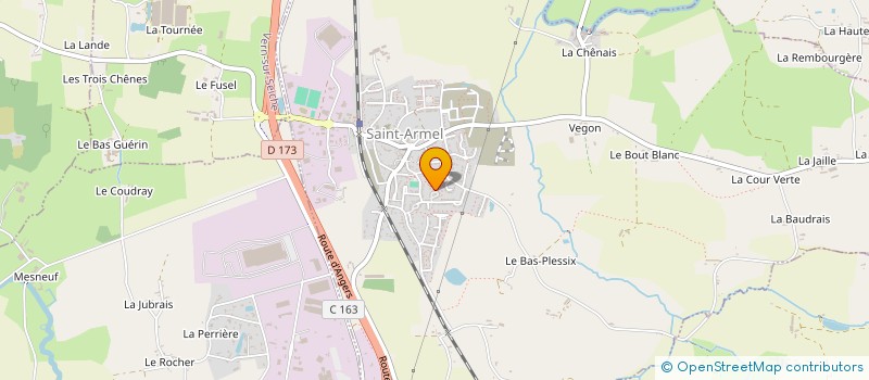 localisation de l'entreprise NOAMAE  SAINT-ARMEL