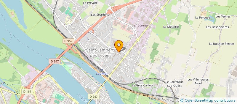 localisation de l'entreprise NOAMAEL  SAUMUR