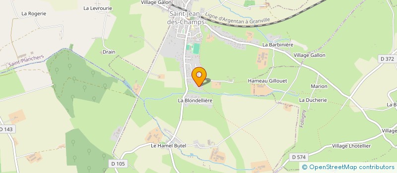 localisation de l'entreprise NOAMALO  SAINT-JEAN-DES-CHAMPS