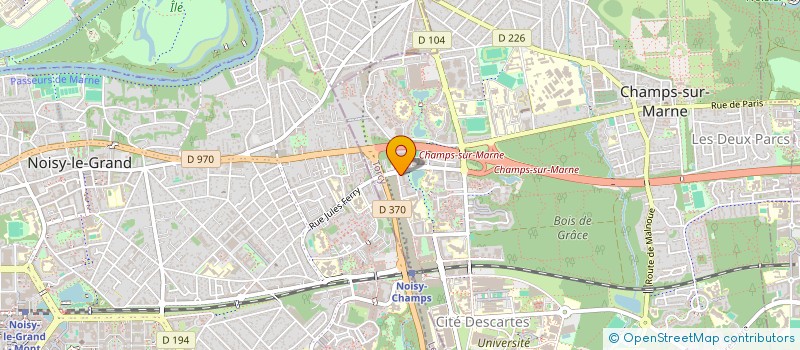 localisation de l'entreprise NOAMAURY  CHAMPS-SUR-MARNE