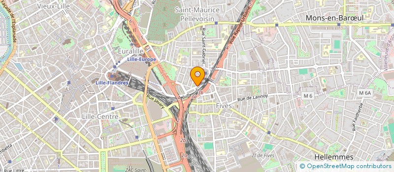 localisation de l'entreprise NOAN à LILLE