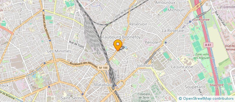 localisation de l'entreprise NOANA à TOULOUSE