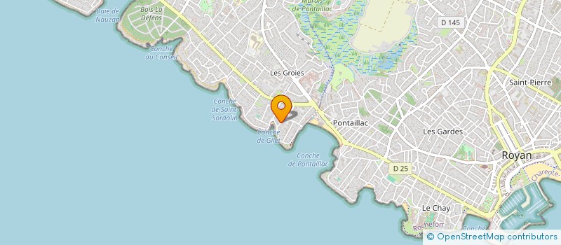 localisation de l'entreprise NOANA  VAUX-SUR-MER