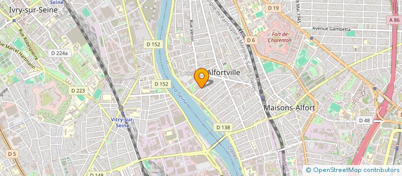 localisation de l'entreprise NOART STUDIO à ALFORTVILLE