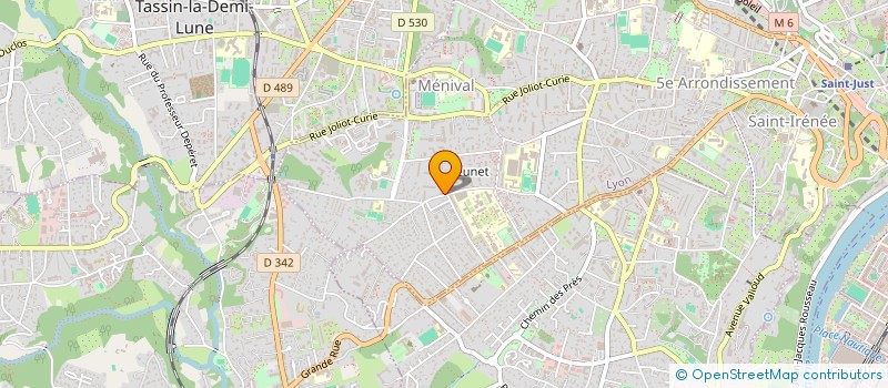 localisation de l'entreprise NOAS à LYON