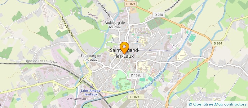 localisation de l'entreprise NOASTINE  SAINT-AMAND-LES-EAUX