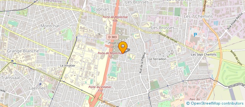 localisation de l'entreprise NOATIN FORMATION  BRON