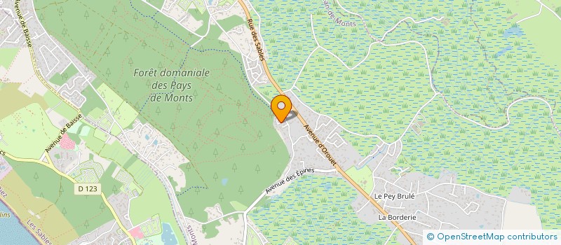 localisation de l'entreprise NOATIS  SAINT-JEAN-DE-MONTS