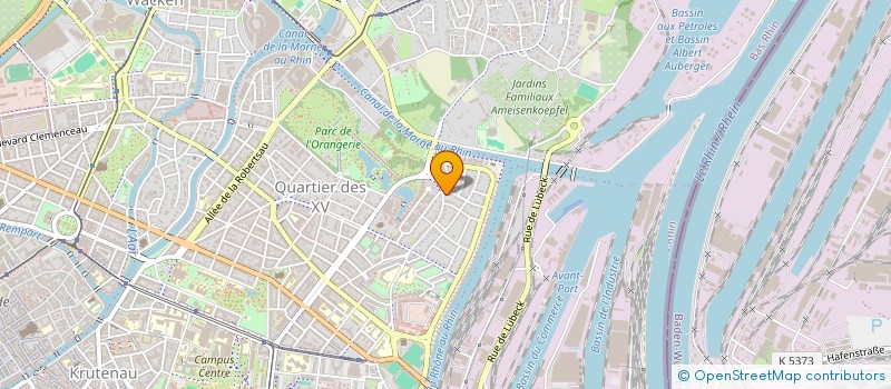 localisation de l'entreprise NOAVA à STRASBOURG