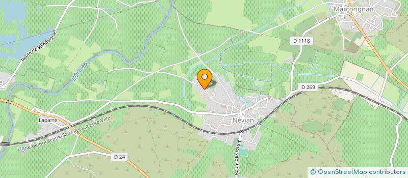 localisation de l'entreprise NOAVAM  NEVIAN