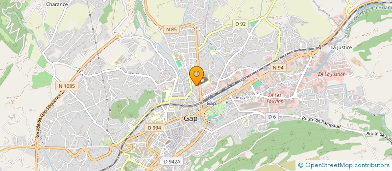 localisation de l'entreprise NOAX  GAP