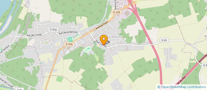 localisation de l'entreprise NOAXELLE  QUINCY-VOISINS