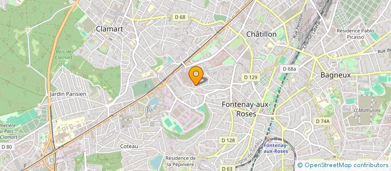 localisation de l'entreprise NOB HILL VENTURES  FONTENAY-AUX-ROSES