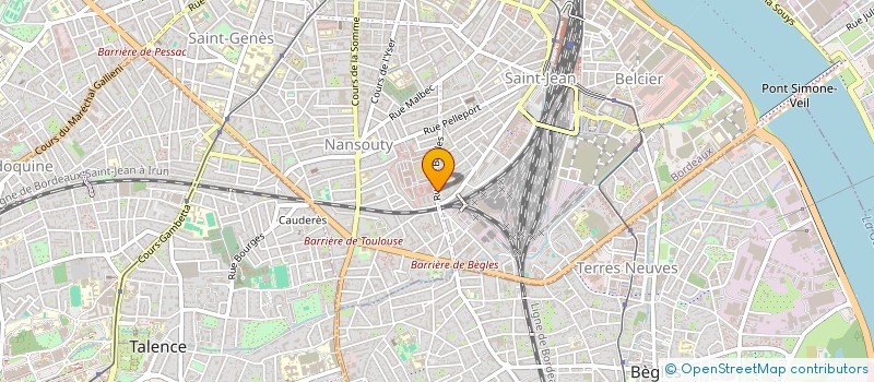 localisation de l'entreprise NOBA  BORDEAUX