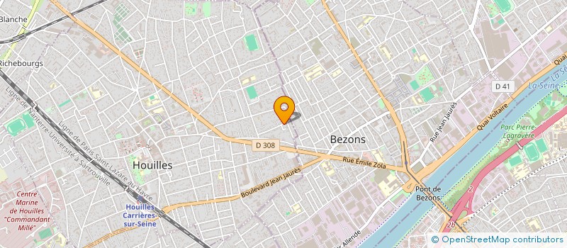 localisation de l'entreprise NOBALIA CONCIERGERIE  HOUILLES