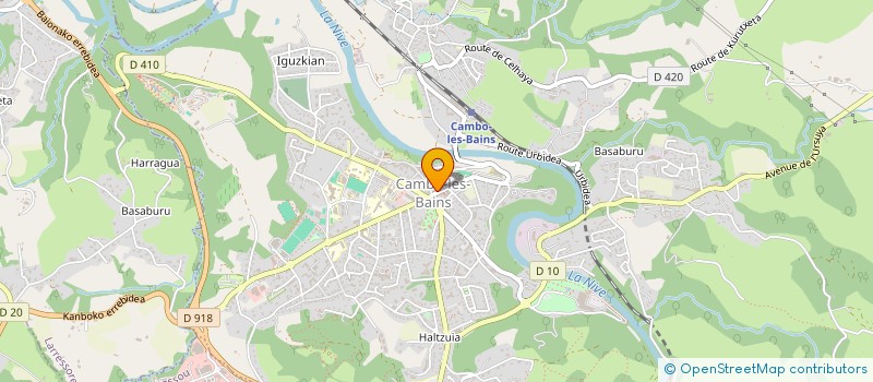 localisation de l'entreprise NOBEK à CAMBO-LES-BAINS