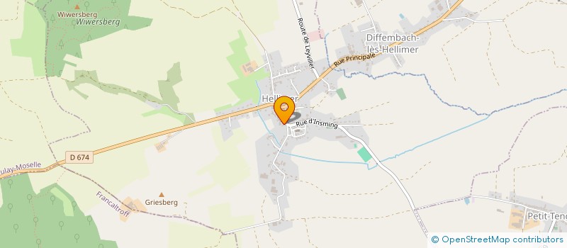 localisation de l'entreprise NOBEL à WOUSTVILLER