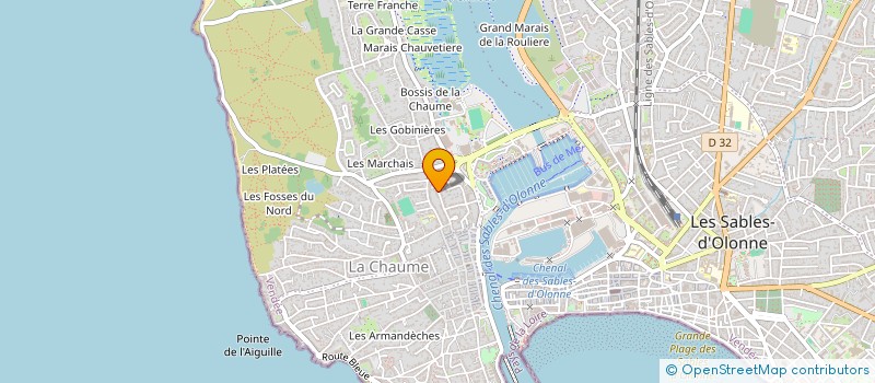 localisation de l'entreprise NOBELIANE à LES SABLES D'OLONNE