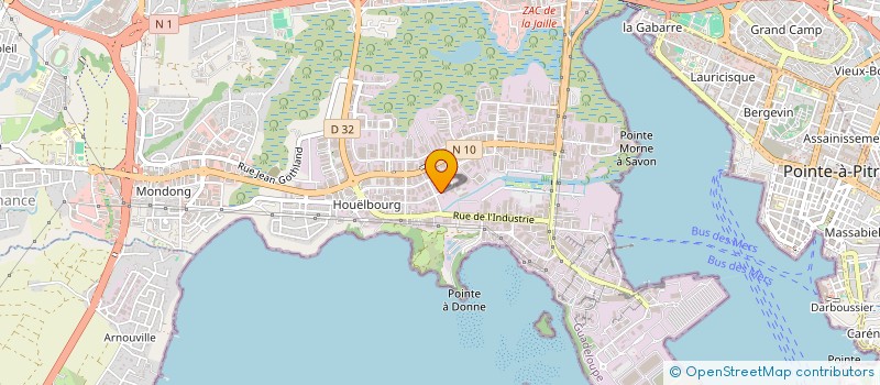localisation de l'entreprise NOBELYS à BAIE-MAHAULT